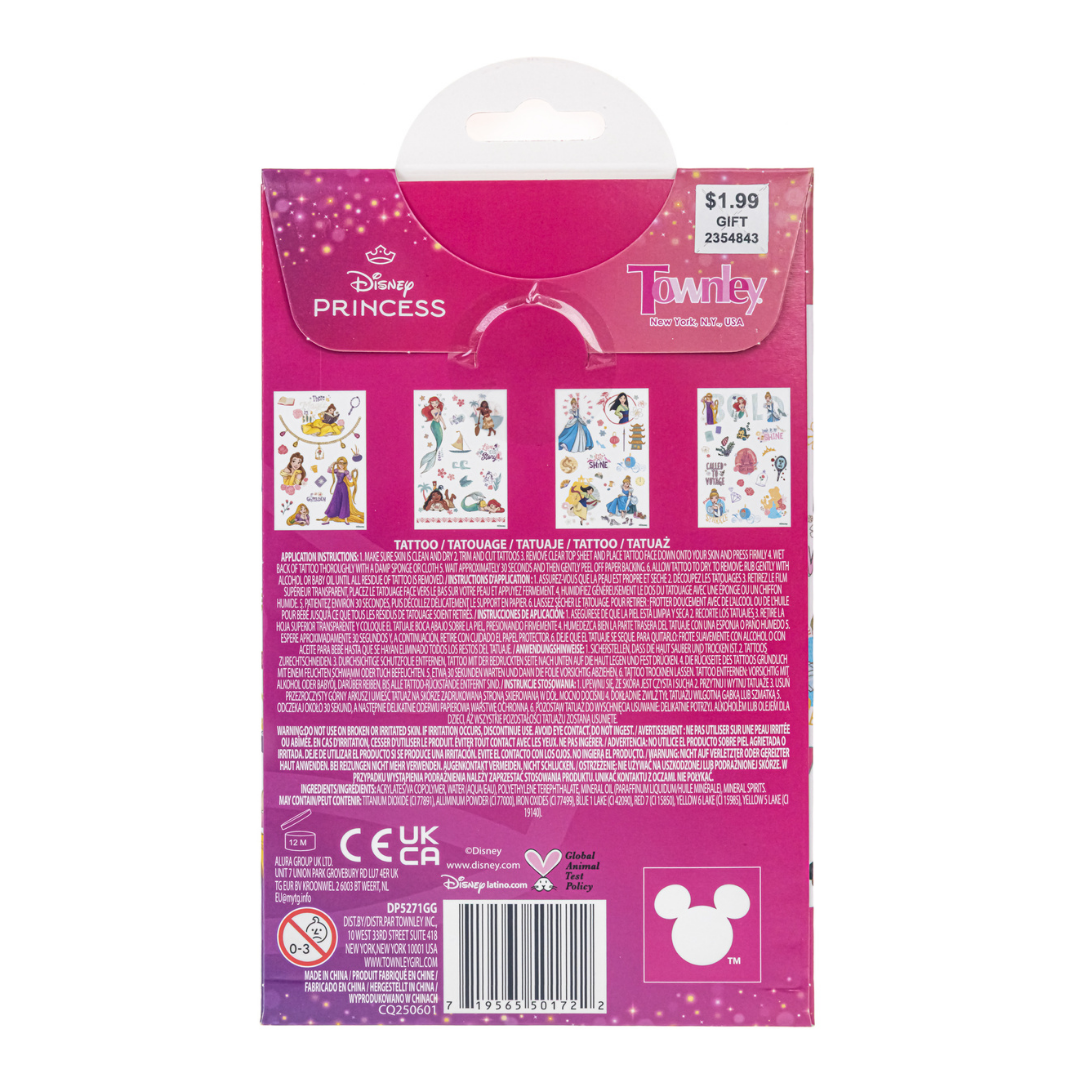 Body Art Tattoo Set – Disney Princess
