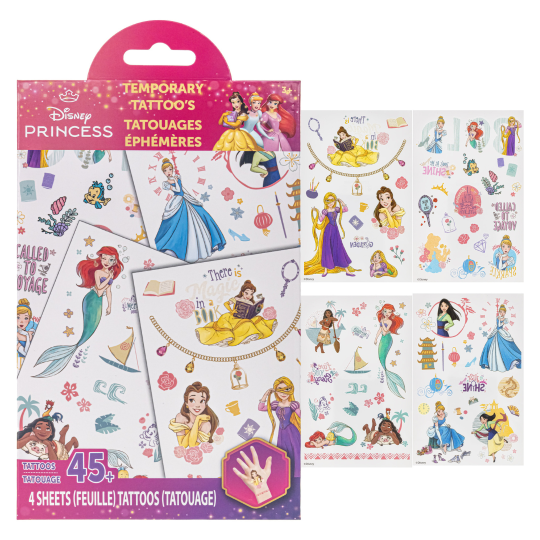 Body Art Tattoo Set – Disney Princess