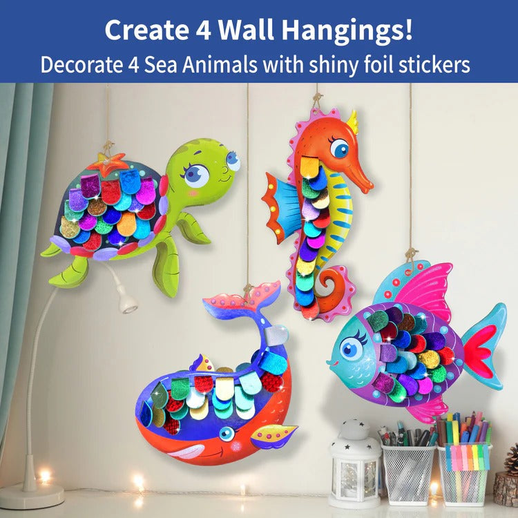 C&C Foil Decorations-Sea Animals