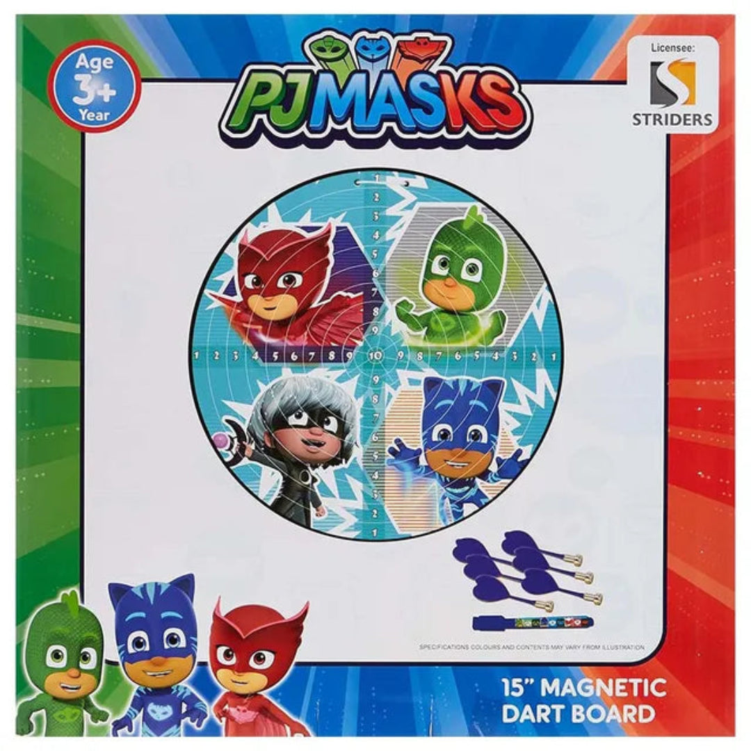 15" MAGNETIC DARTBOARD - PJ Mask