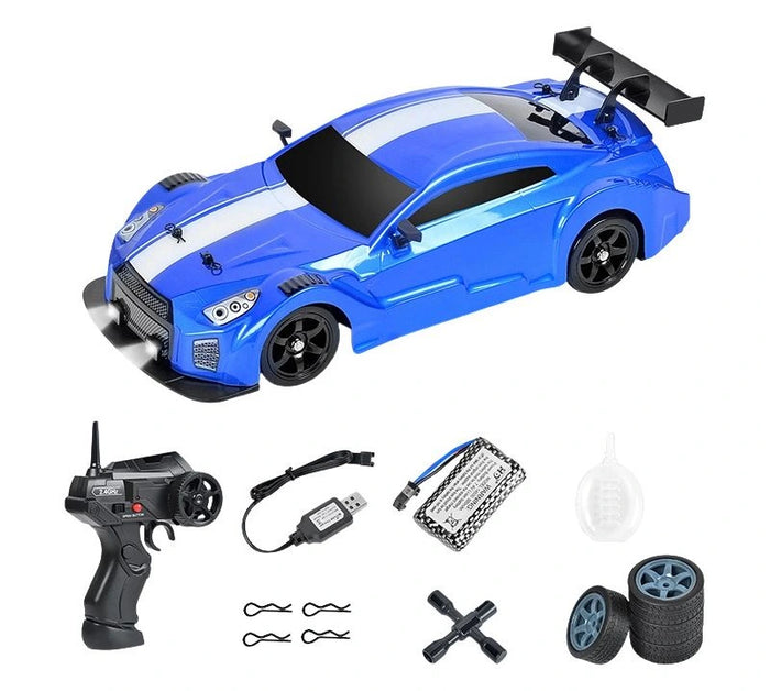 SAM Toys Phantom Drifter 1:16 RC Car - Red/Blue
