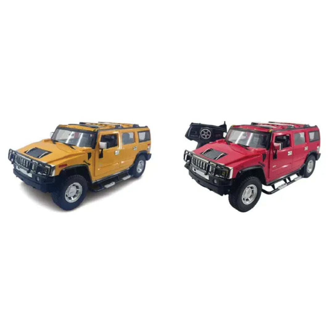 SAM Toys 1:10 Hummer R/C - Yellow & Red