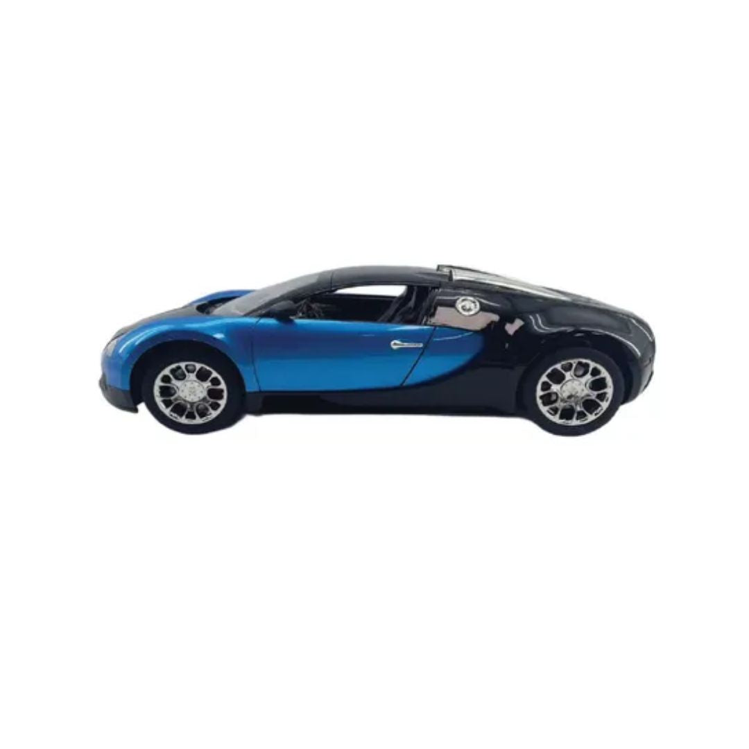 SAM Toys 1:10 Bugatti R/C Car - Blue & Red