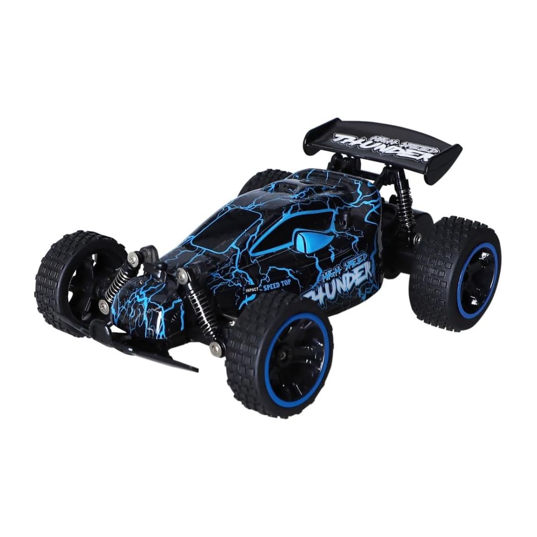 SAM Toys Luminous 1:18 Racing Car with 3 Light Modes 2.4GHz - Blue