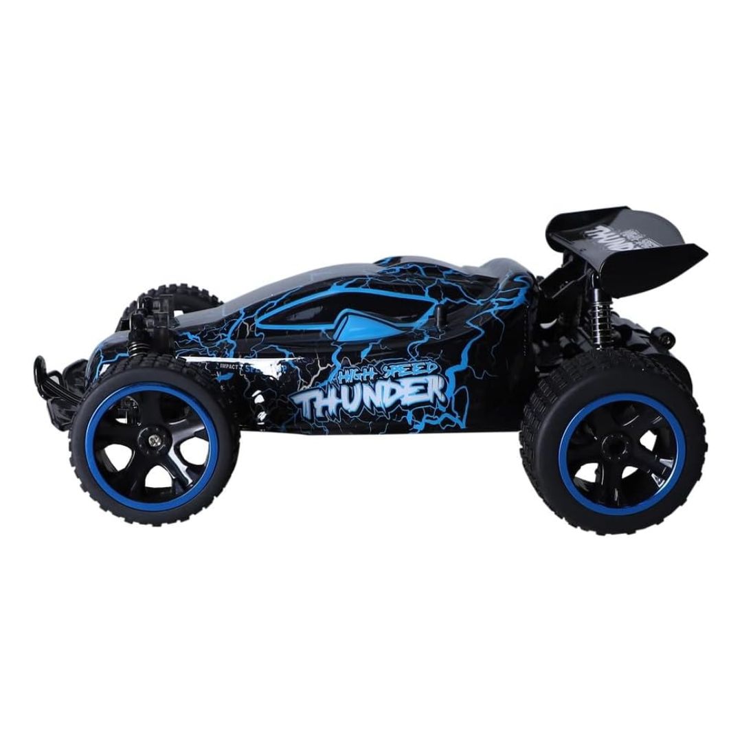 SAM Toys Luminous 1:18 Racing Car with 3 Light Modes 2.4GHz - Blue