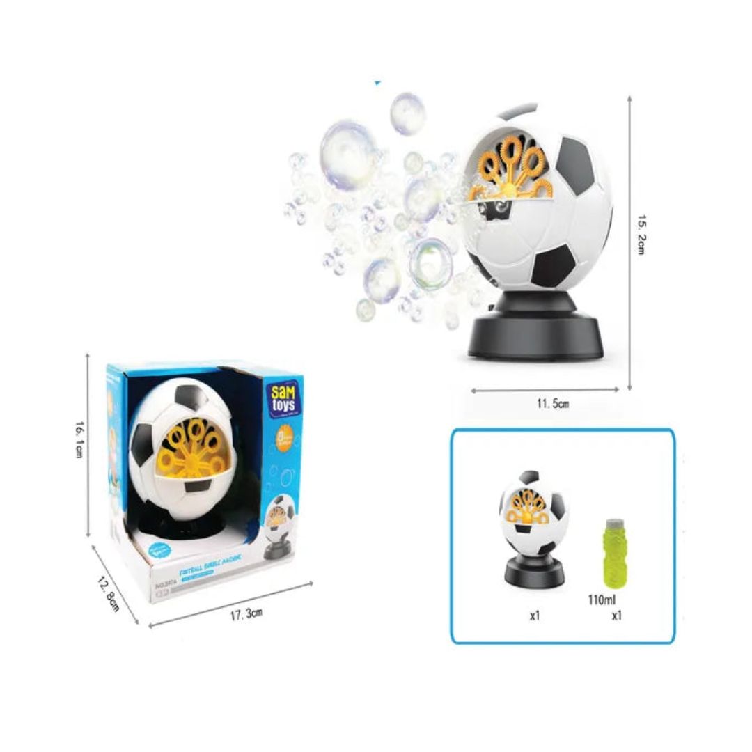 B/O Football Bubble Machine With Light & Music