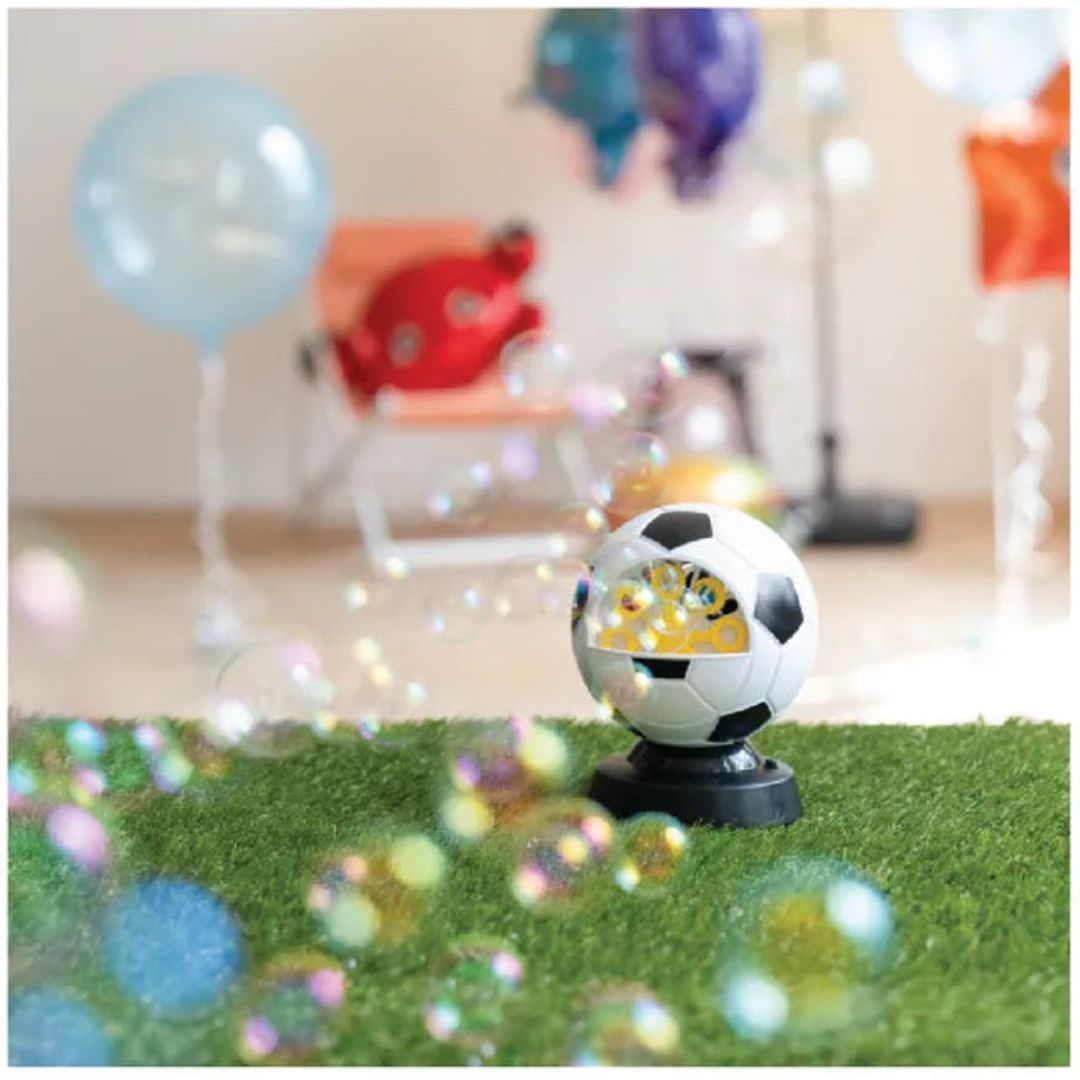 B/O Football Bubble Machine With Light & Music