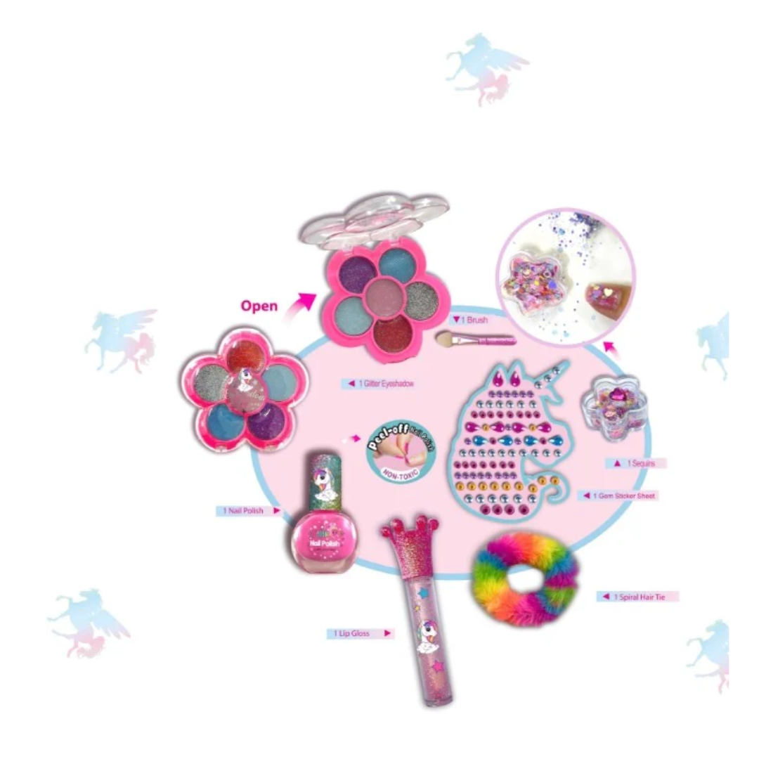 Unicorn Bling Fun Cosmetic Kit for Kids
