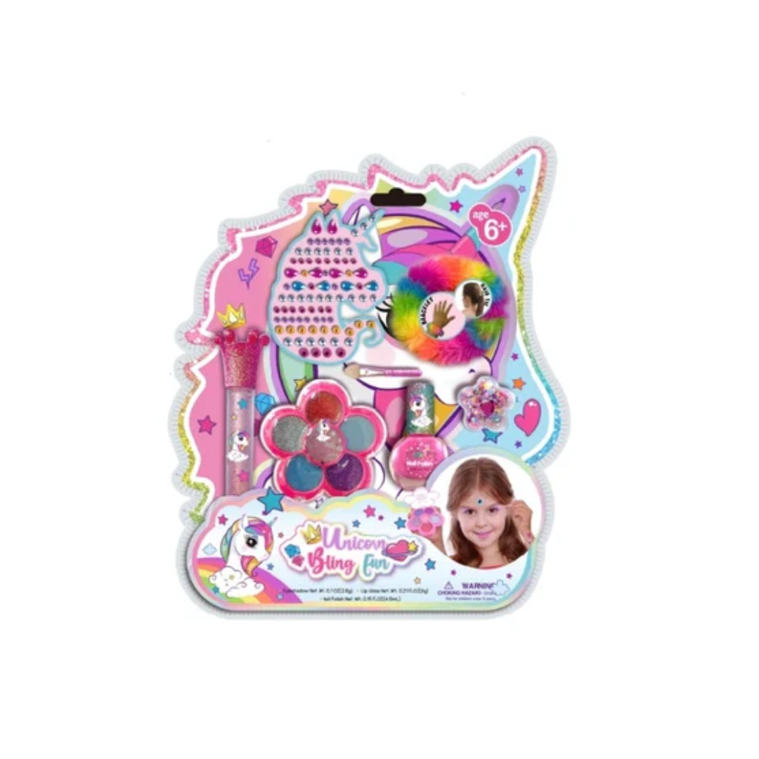 Unicorn Bling Fun Cosmetic Kit for Kids