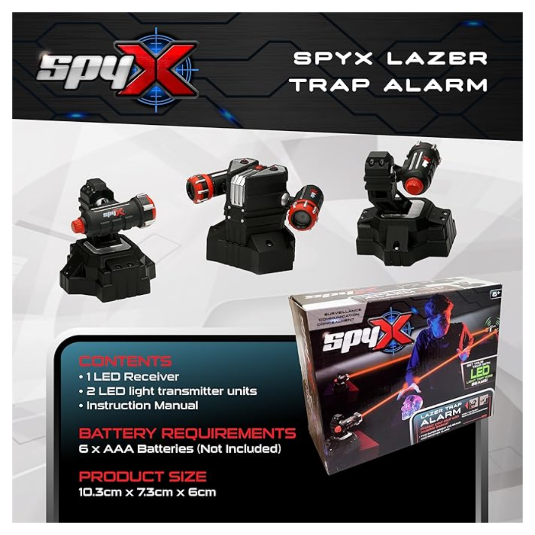 SPY X - Lazer Trap Alarm