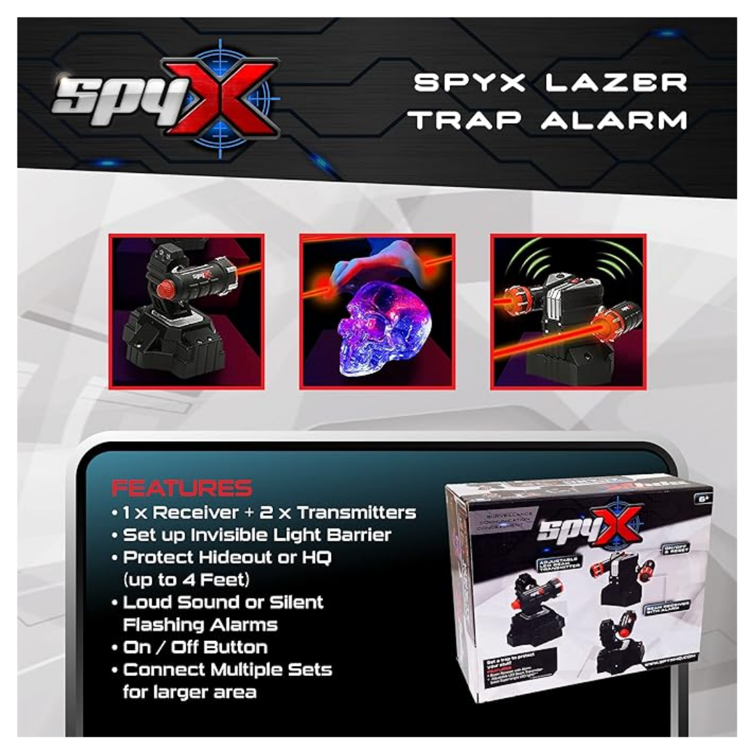 SPY X - Lazer Trap Alarm