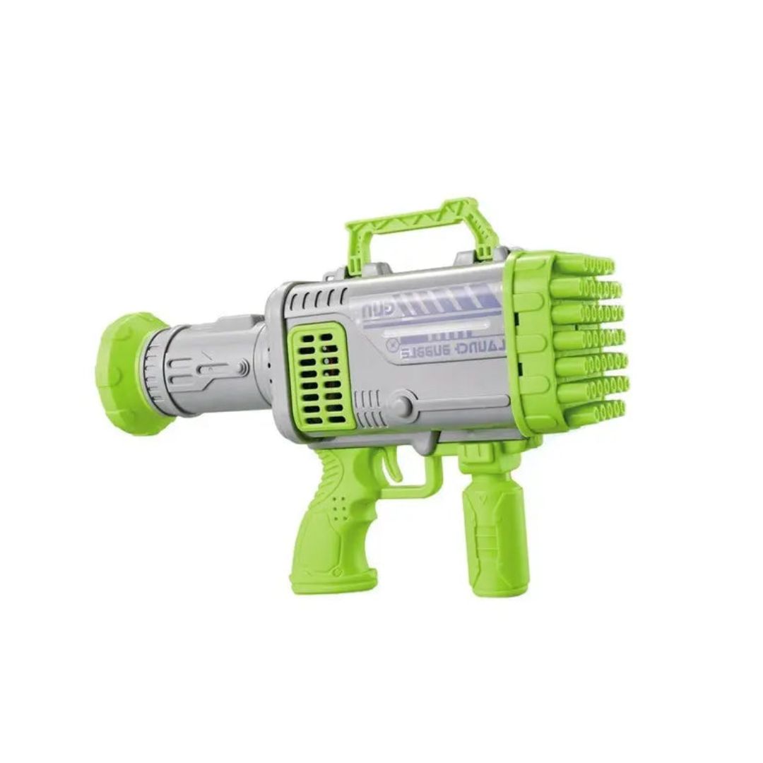 One Key Bubble Gun With Light (45 Holes)
