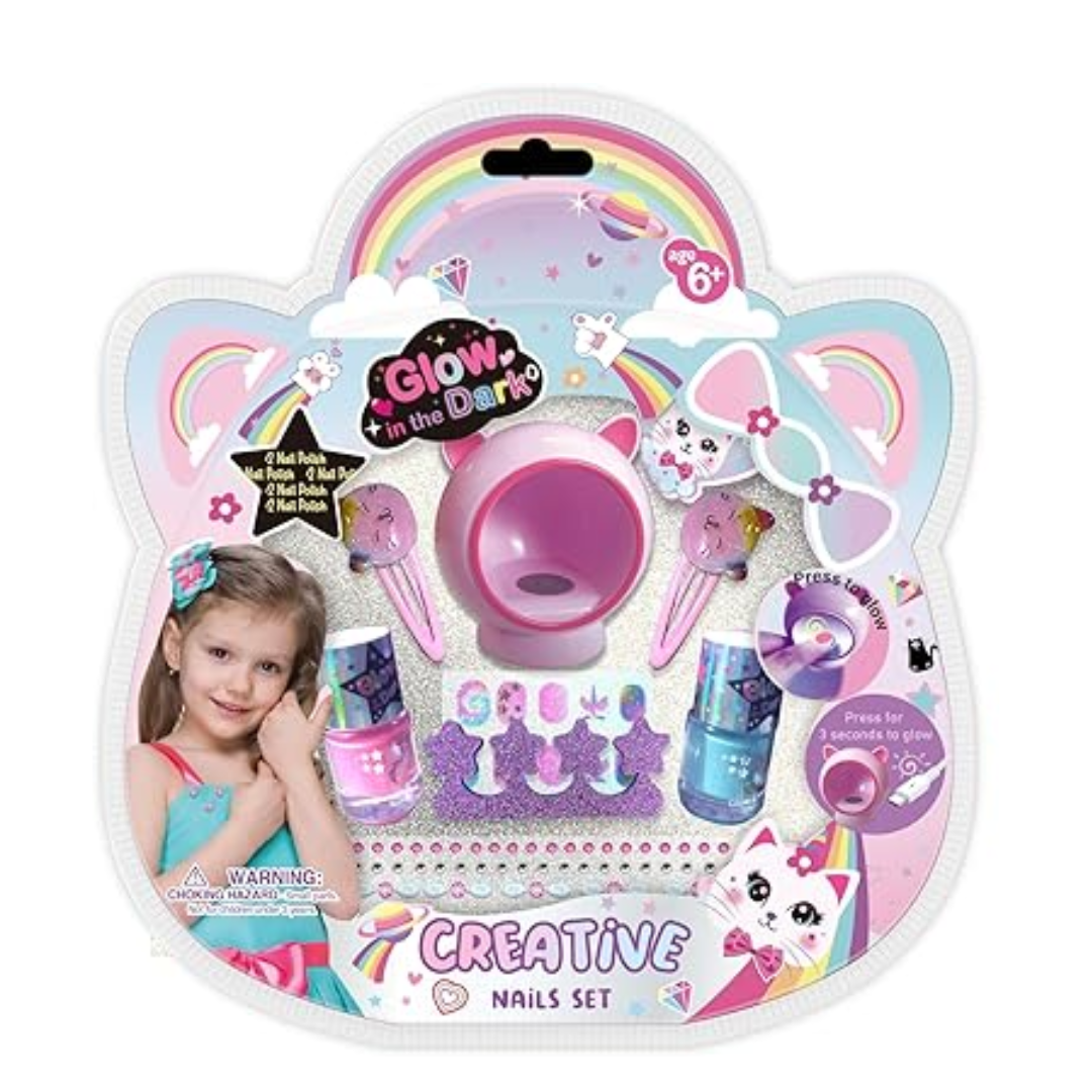 Glow in the Dark Creative Nail Set