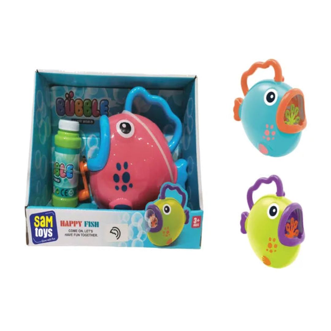 Manual Fun Fish Bubble Machine