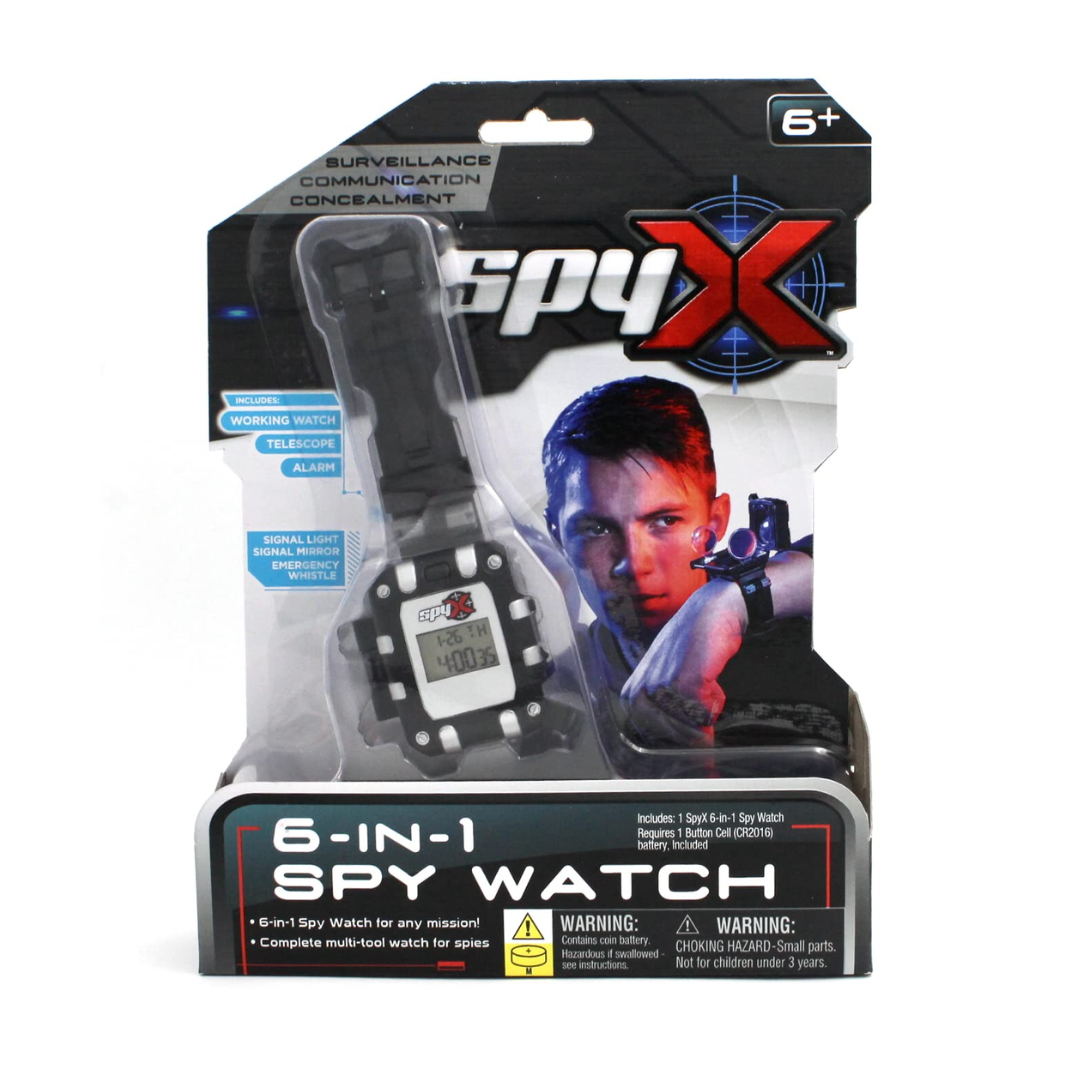 SPY X - 6-in-1 Spy Watch