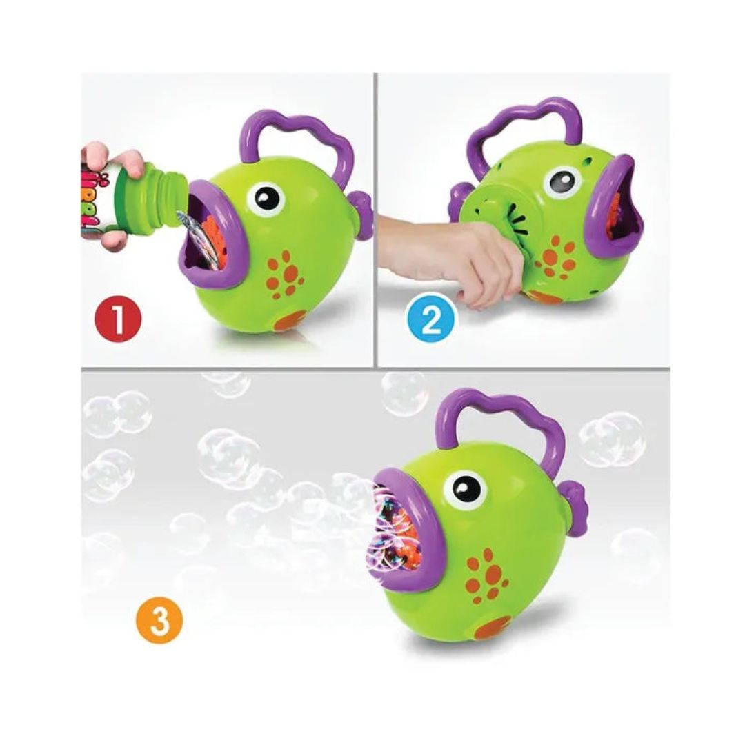 Manual Fun Fish Bubble Machine