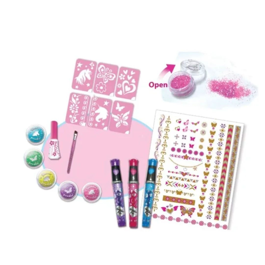 Glitz Fun Tattoo Art Kit for Kids