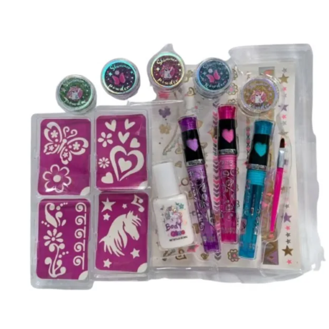 Glitz Fun Tattoo Art Kit for Kids