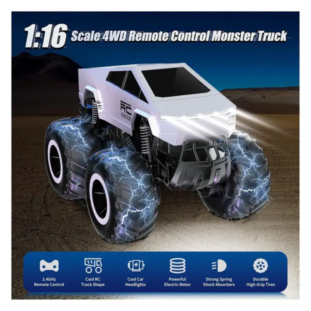 SSQUARE Monster Cyber Truck 1:12 2.4GHz RC with Smoke