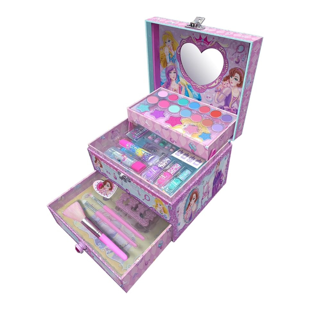 3 Layer Princess Cosmetic Set for Kids