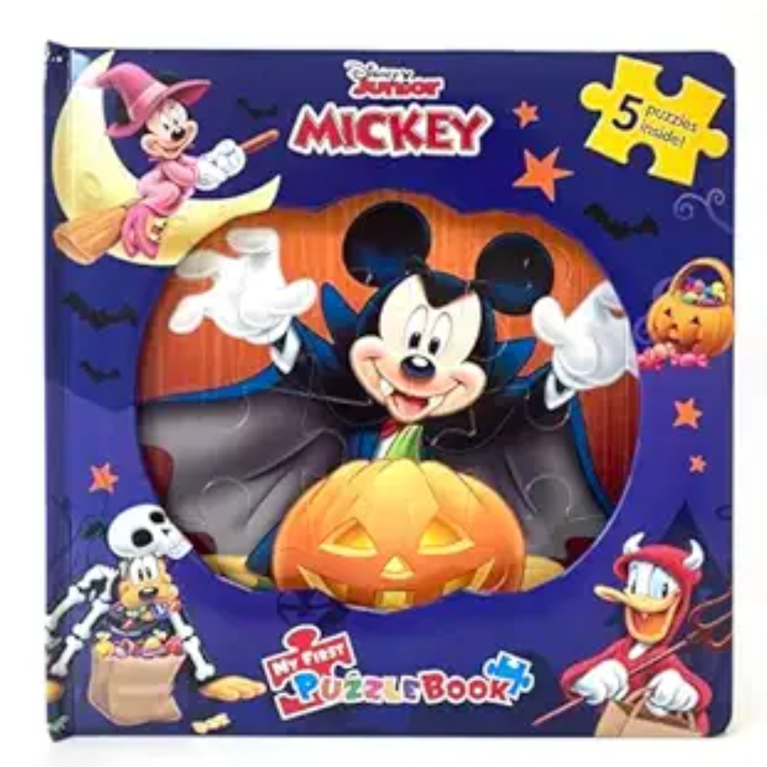 Disney Mickey Halloween My First Puzzle Book