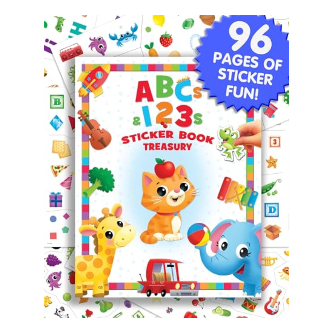 First Words & Numbers Sticker Book Treasury