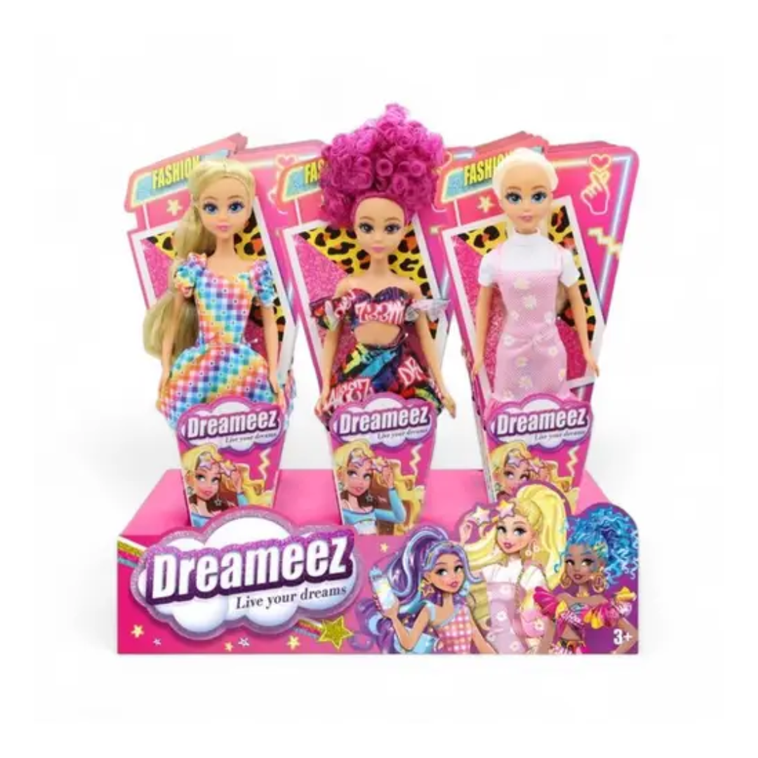 Dreameez Fashion Dolls 4 Asst