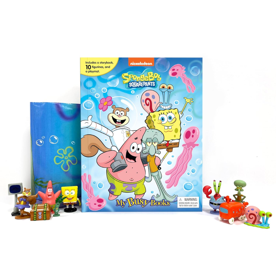 Nick SpongeBob 25th Anniversary My Busy Books