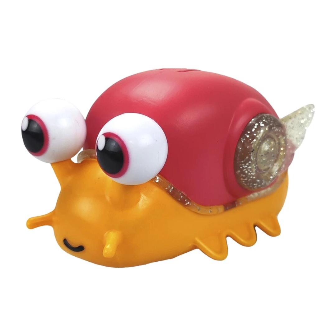 Jiggly Pets Electronic Snail - Orange