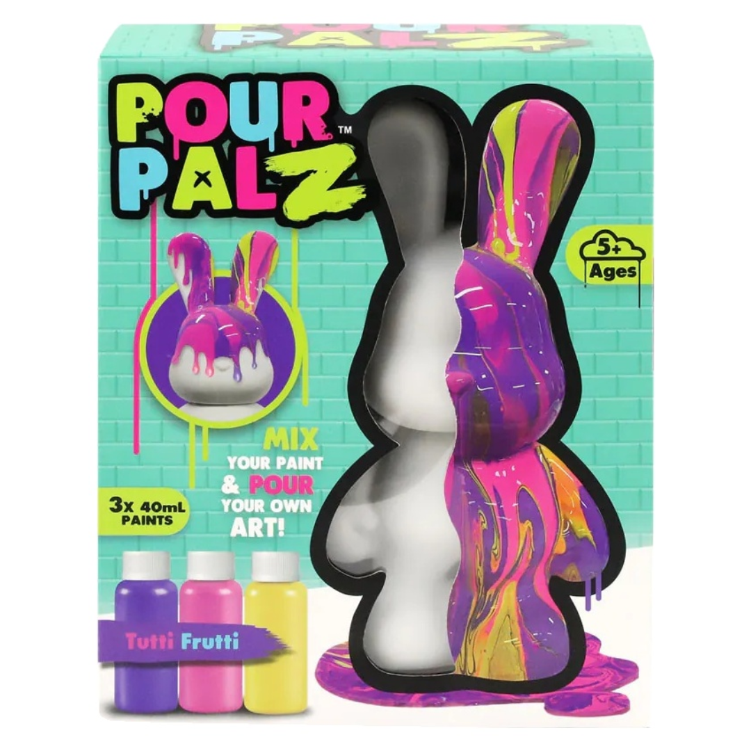 Pour Palz DIY Paint Bunny - Golden Splash - 40ml