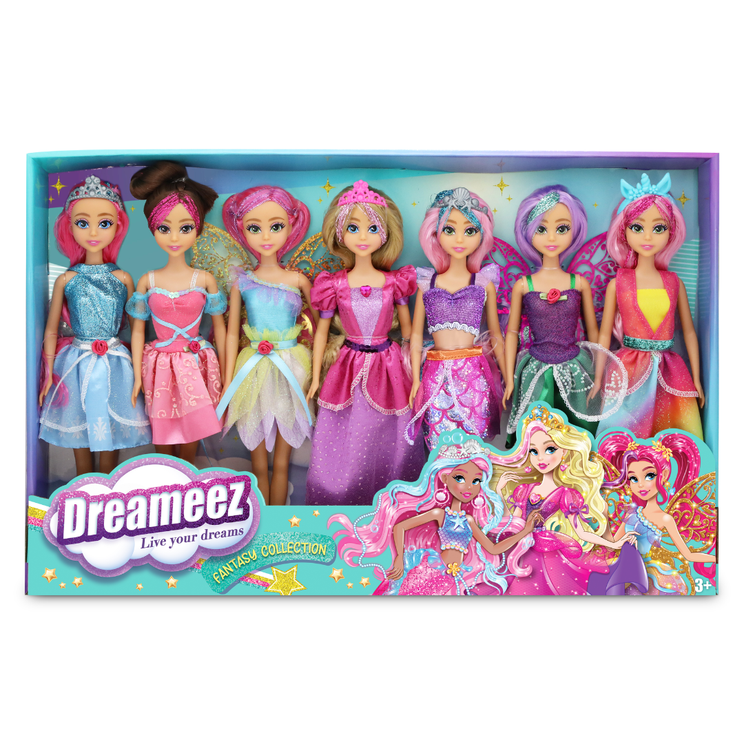 Dreameez 7pk Fantasy Dolls