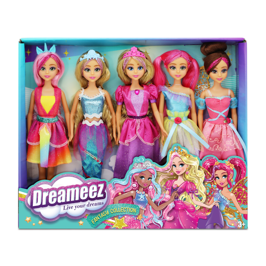 Dreameez 5pk Fantasy Dolls