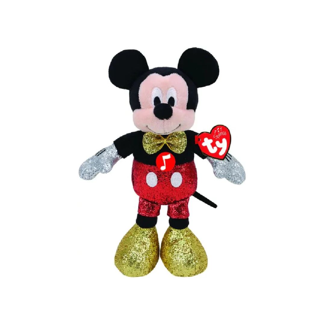 TY DISNEY MICKEY S.SPARKLERED W/SOUNDME