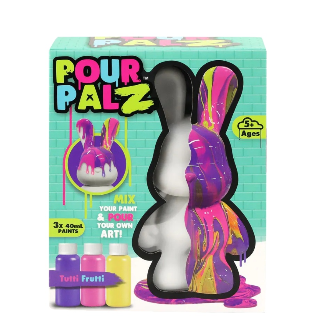 Pour Palz DIY Paint Bunny - Tutti Frutti - 40ml
