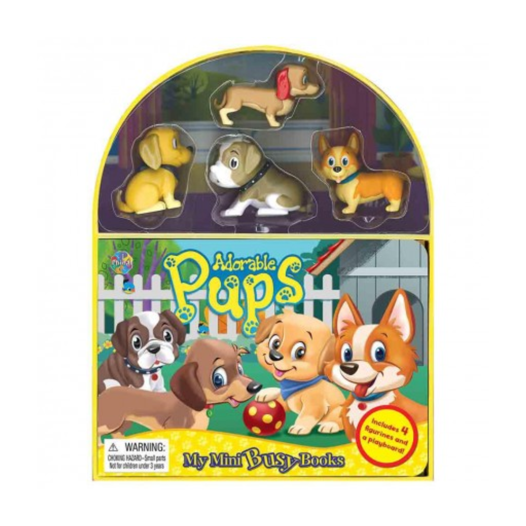 Adorable Pups Mini Busy Book