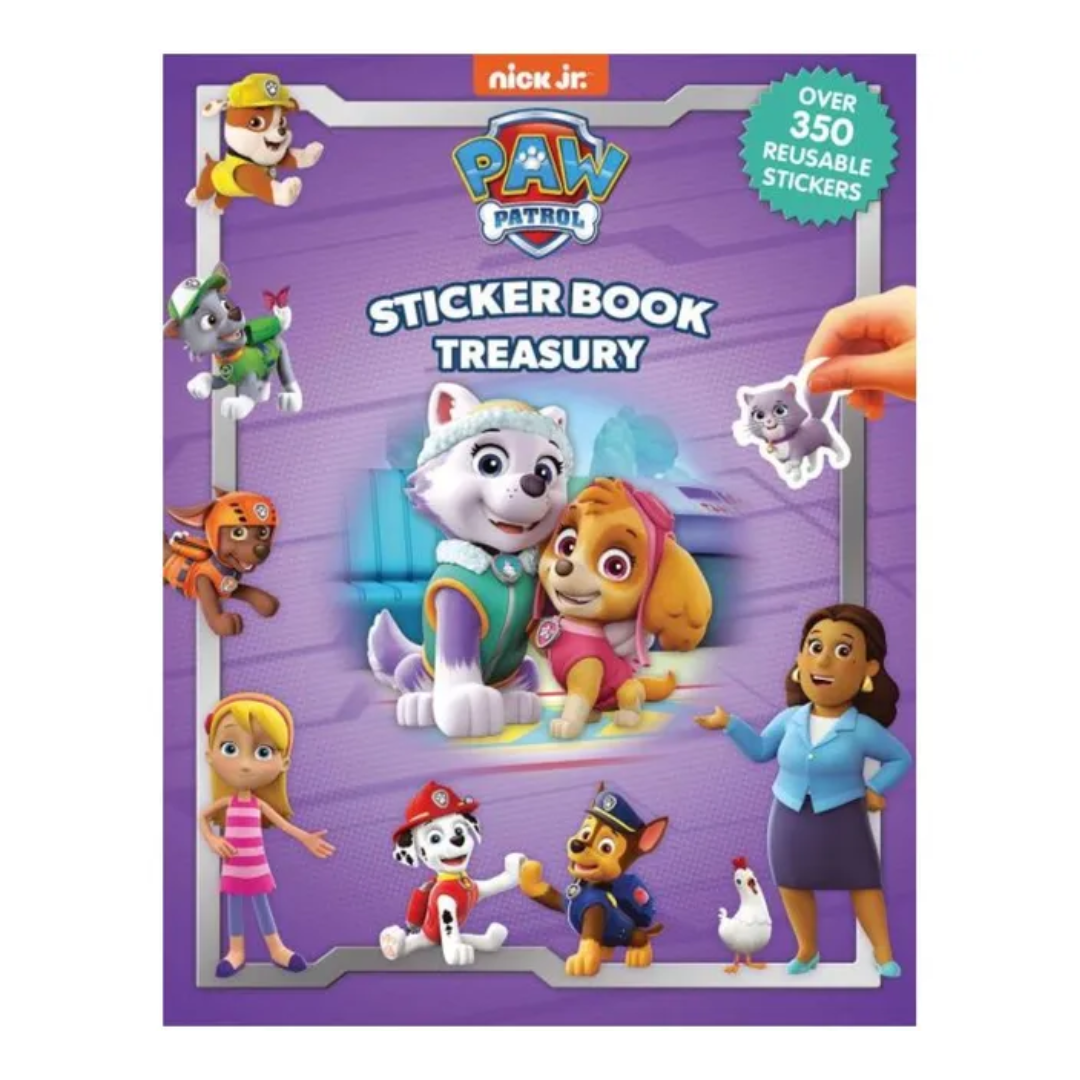 Nick Paw Patrol Girls Sticker Book Treasury