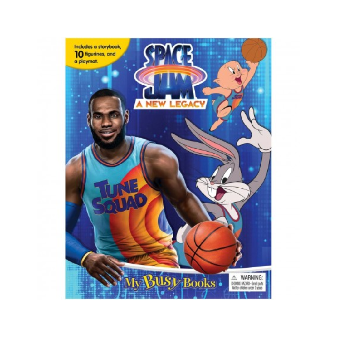 WB Space Jam 2 My Busy Book