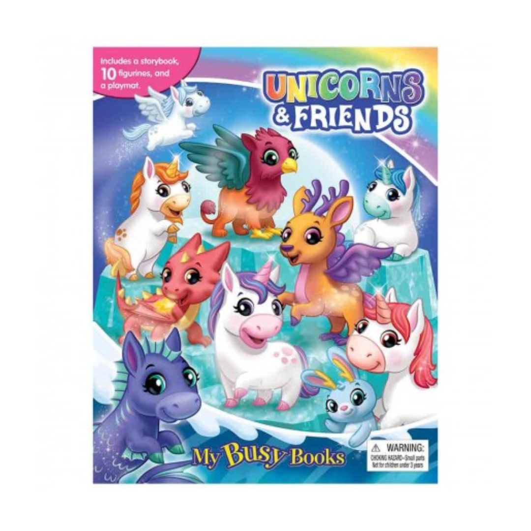 Unicorns and Friends My Busy Book