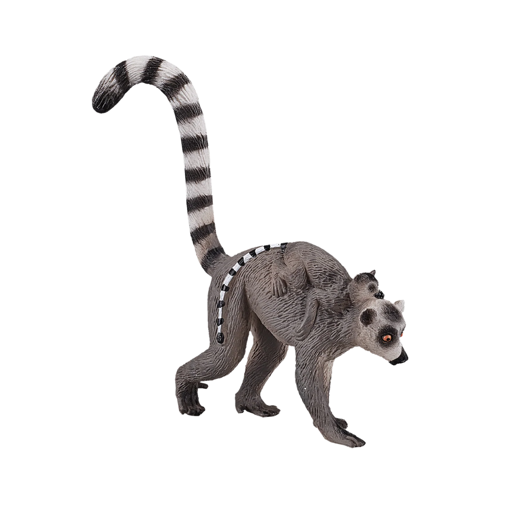 Mojo Ringtail Lemur with Baby - M