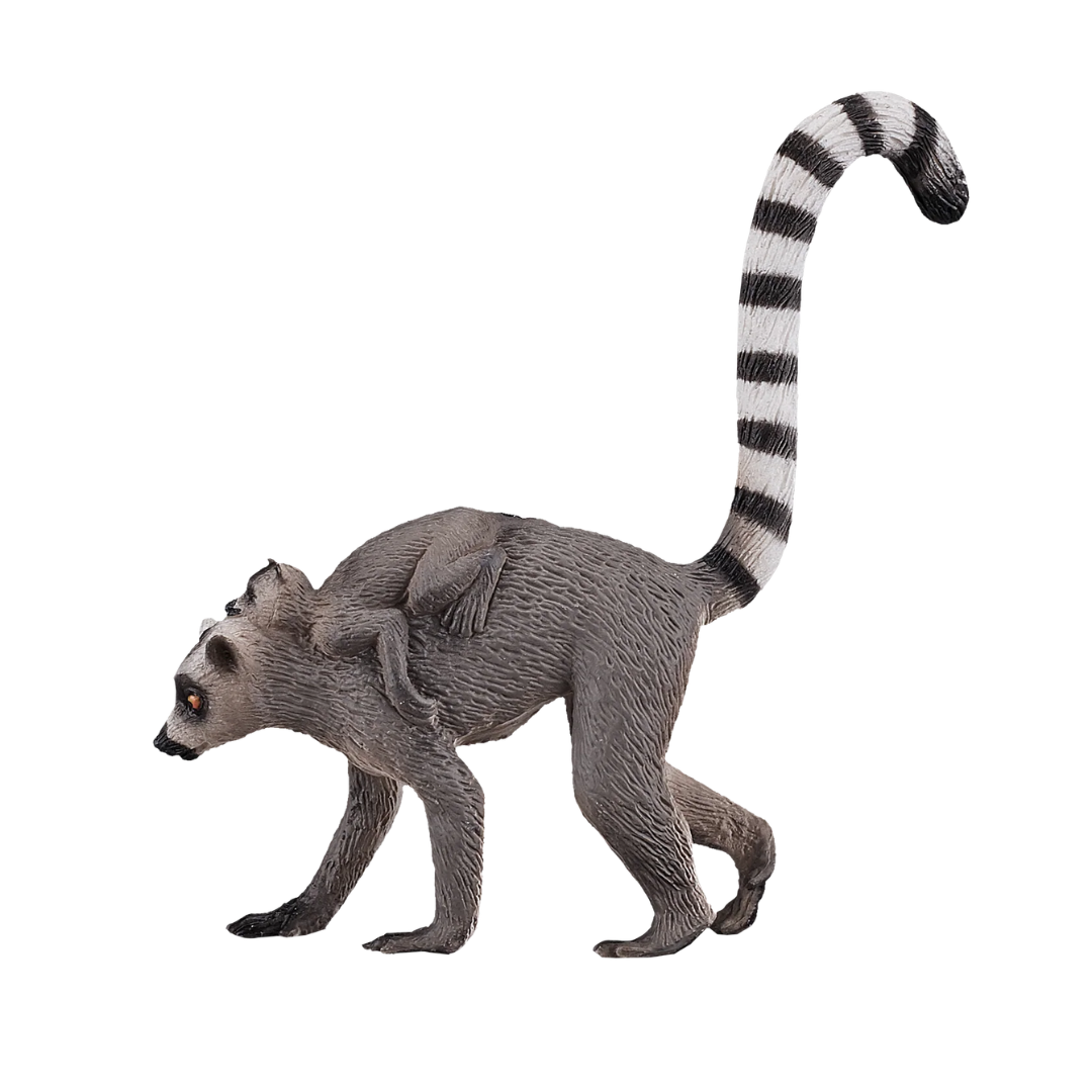Mojo Ringtail Lemur with Baby - M