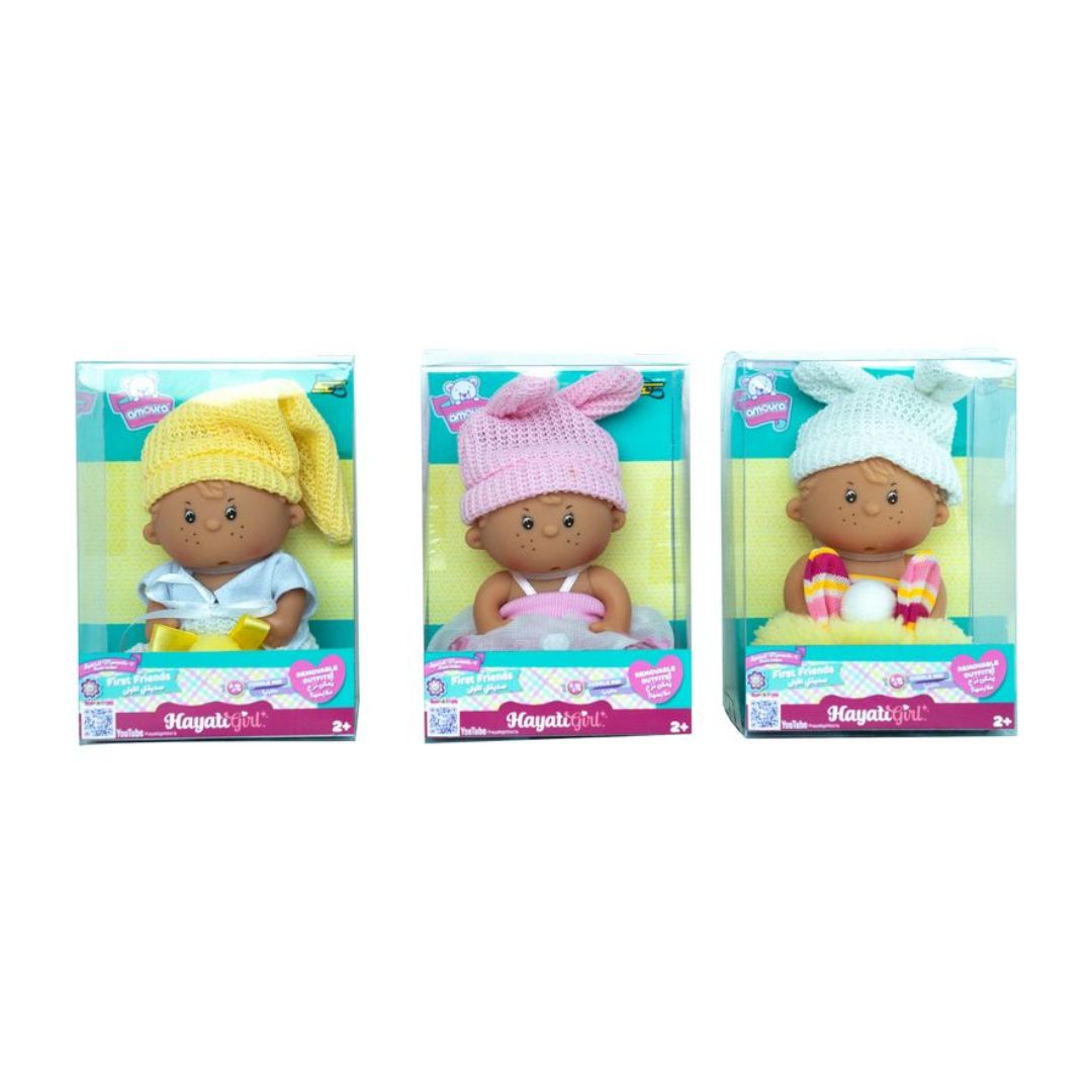BABY AMOURA FIRST FRIENDS DOLL 5IN