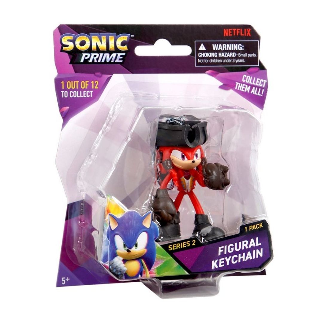 Sonic Figure Keychain Blister 2.5" 10Asst