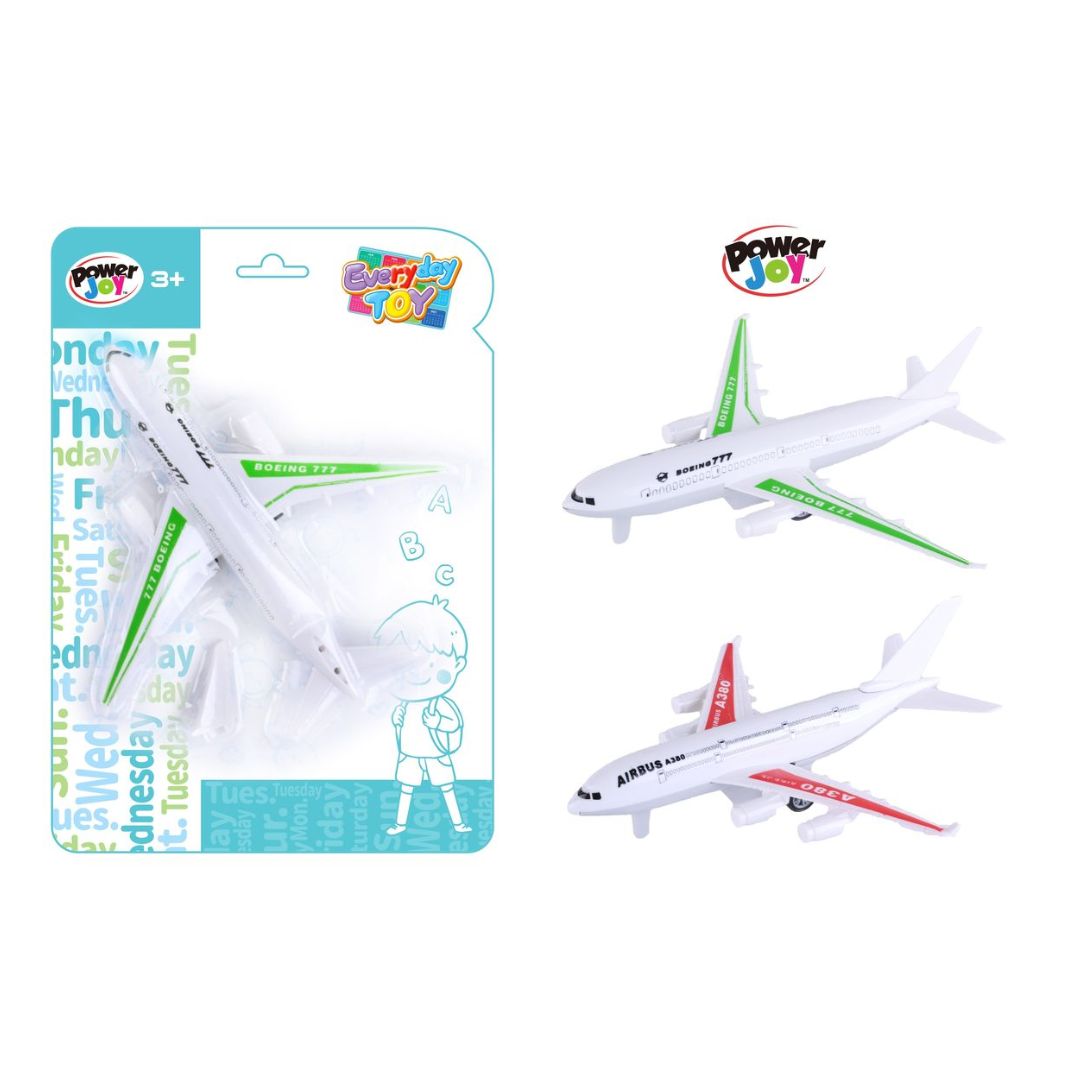P.Joy Everyday Airplane Pullback 2Asst BC