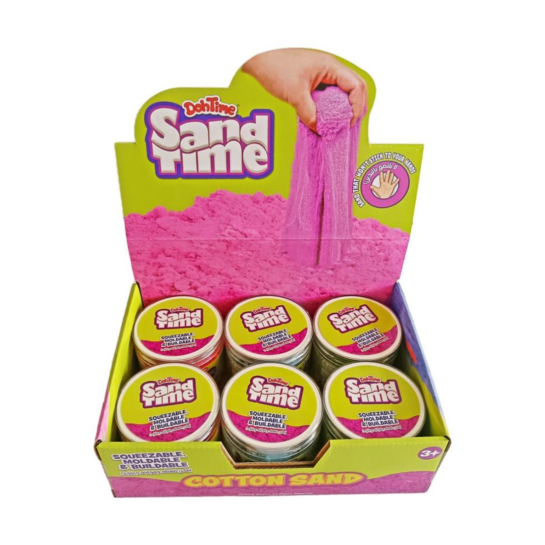 SANDTIME COTTON SAND 250G CDU12 WOC
