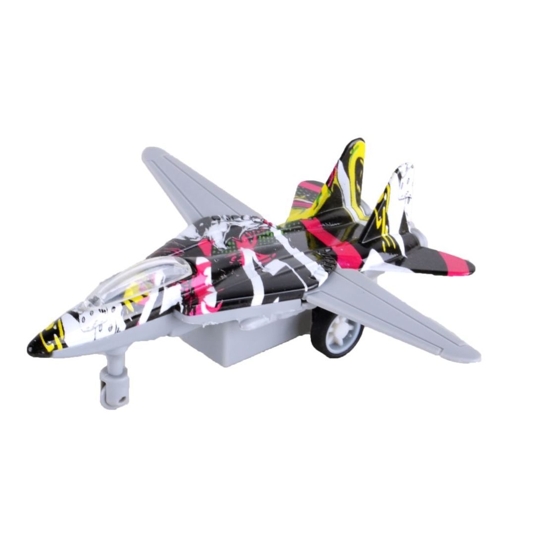 P.Joy Everyday Pullback Fighter 1/80 4Asst BC