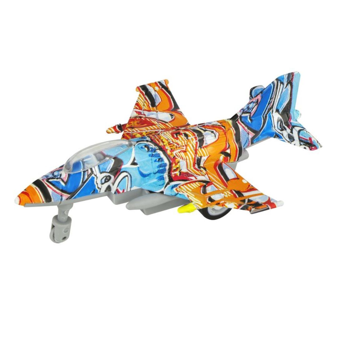 P.Joy Everyday Pullback Fighter 1/80 4Asst BC