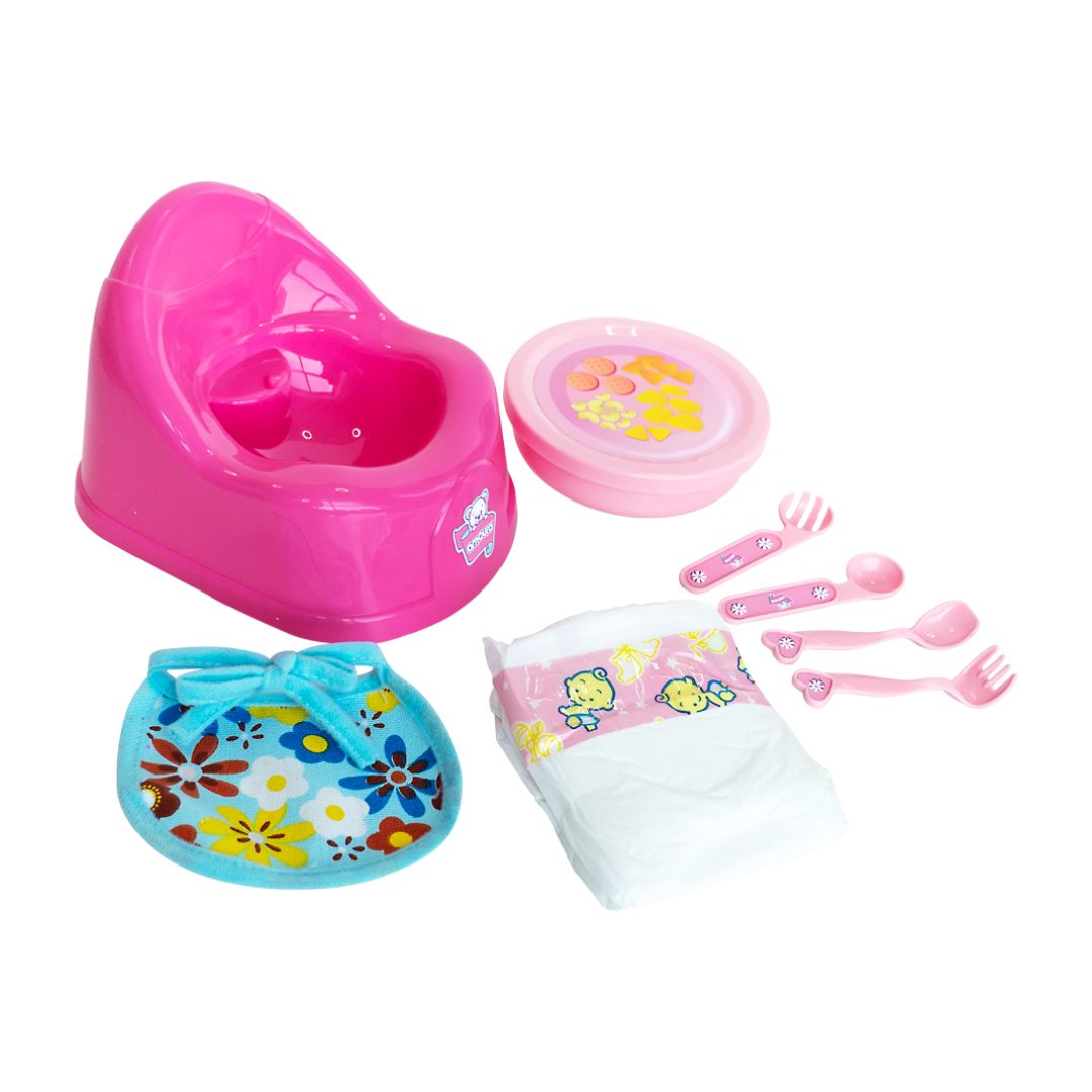 BABY AMOURA DOLL&WET BO 18IN