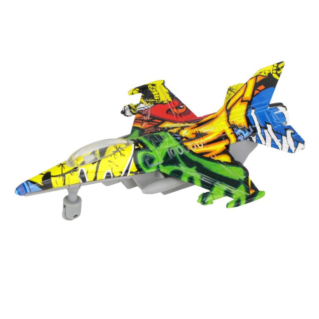 P.Joy Everyday Pullback Fighter 1/80 4Asst BC