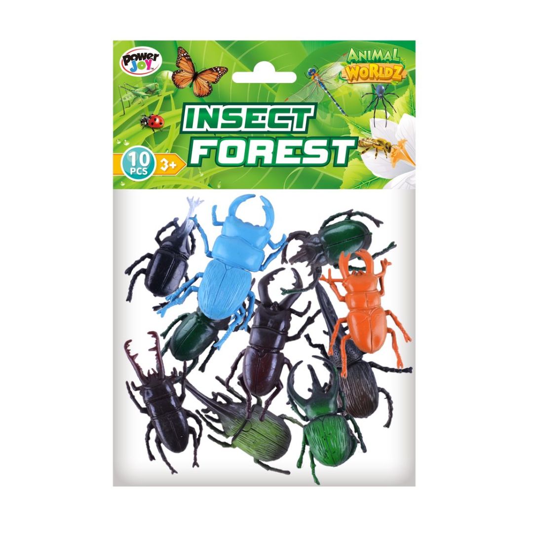 P.Joy Animal Worldz Insects 2" 10pcs