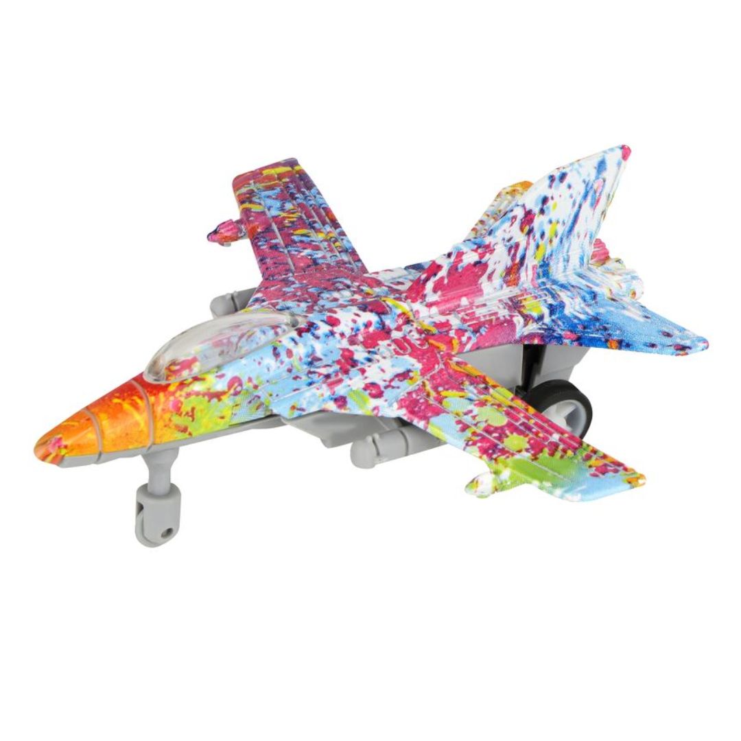 P.Joy Everyday Pullback Fighter 1/80 4Asst BC